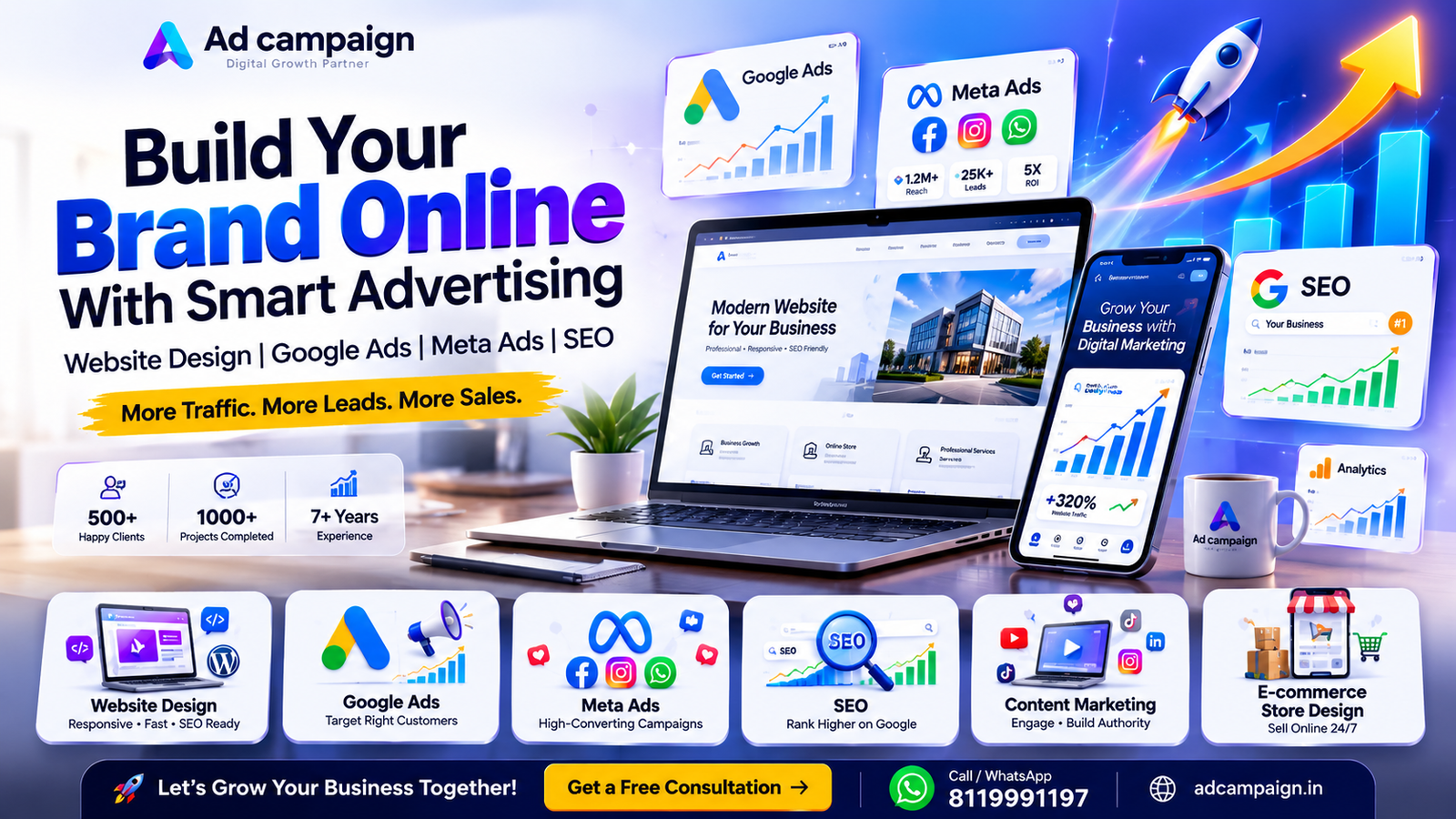 Google Ads vs Meta Ads comparison for businesses and content creators