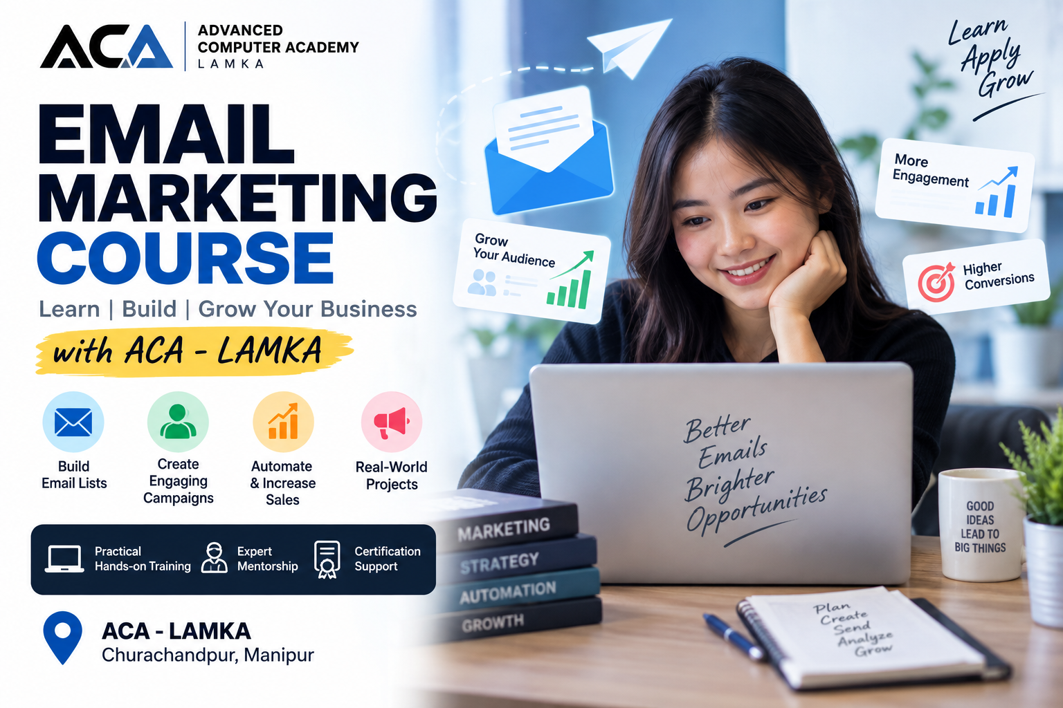 Email marketing course in Lamka at ACA–Lamka