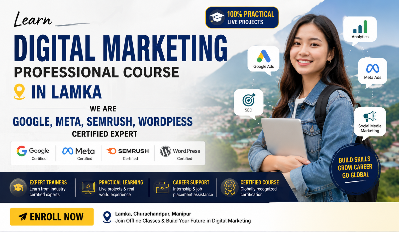 Best Digital Marketing Course in Churachandpur